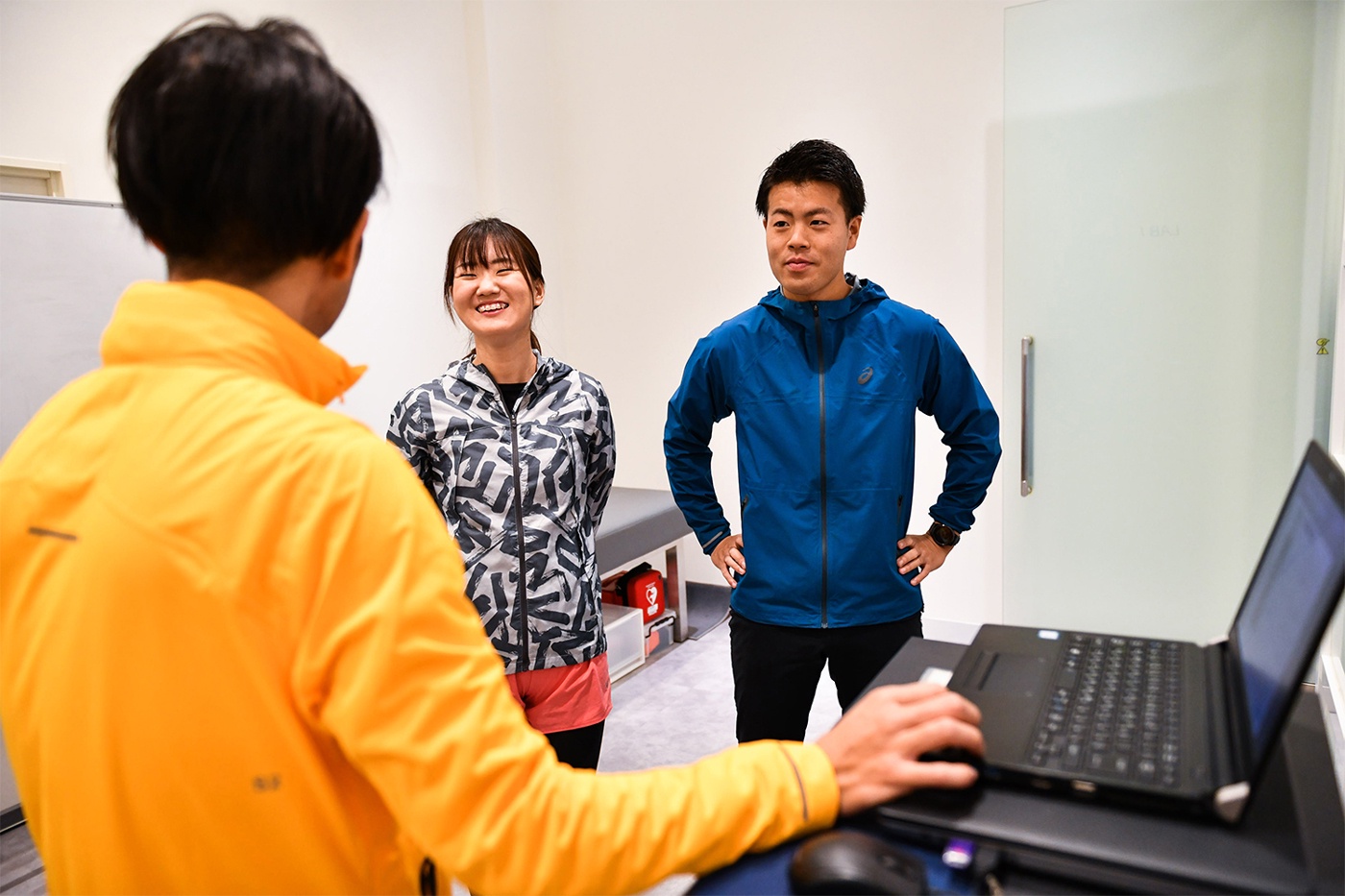 高木さんと南谷さんと小谷コーチ