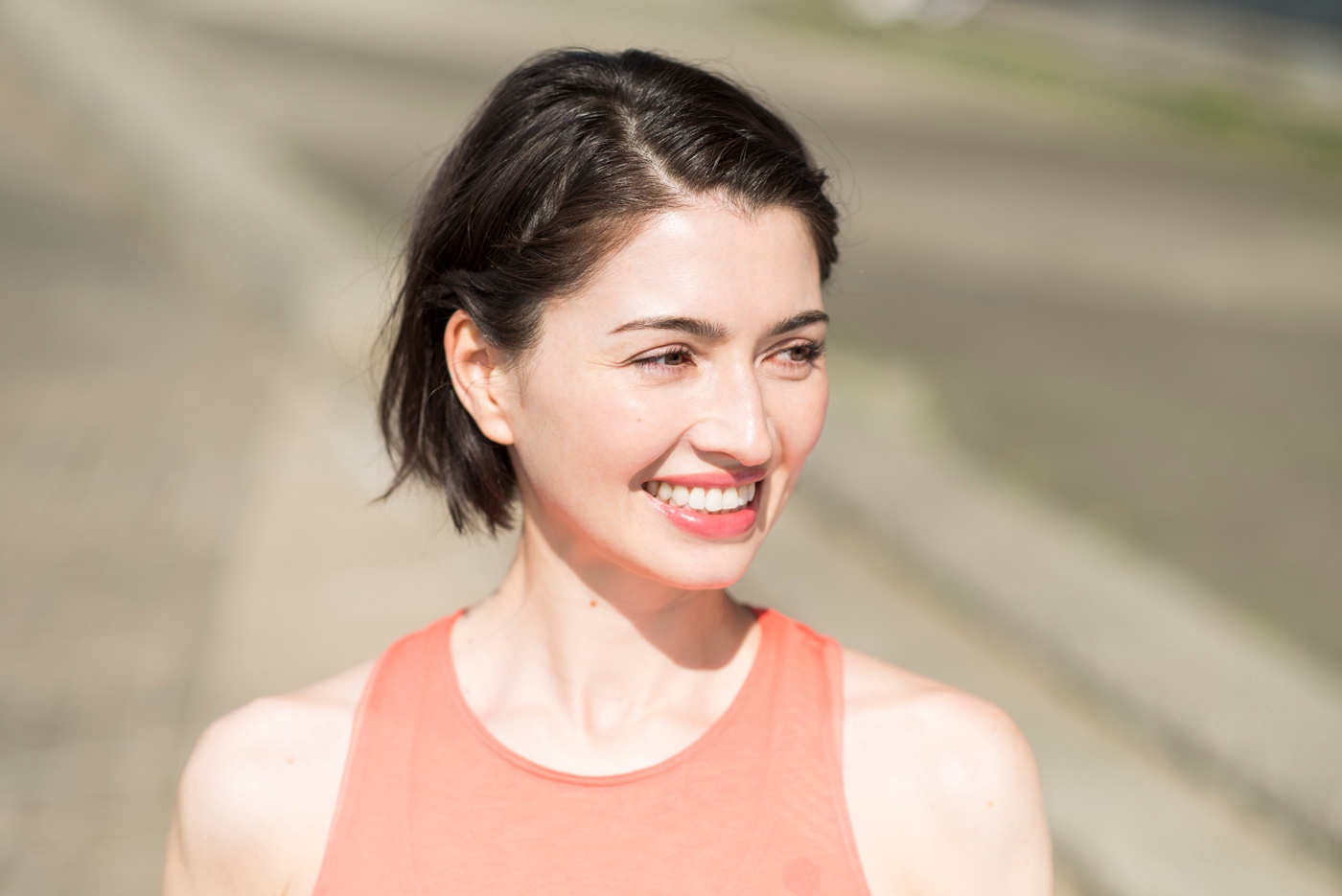 ASICS CONNECTION TOKYOのヨガインストラクターのアンナさん