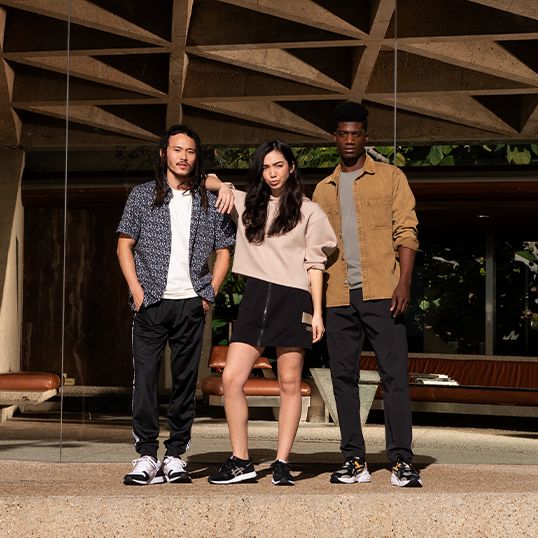 Sportstyle group of people