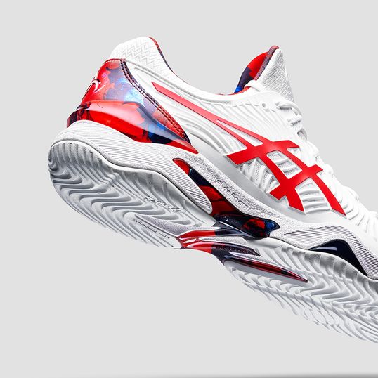 Detail shot of the Novak sneaker.