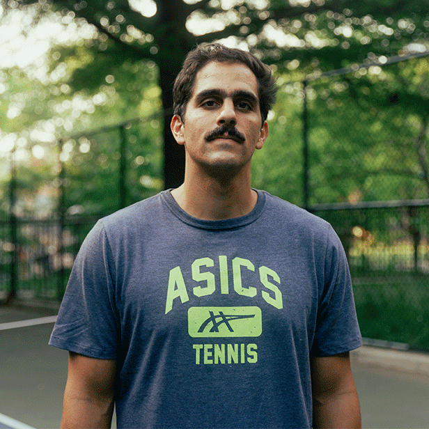Mohammed El-Haj of Kings County Tennis League