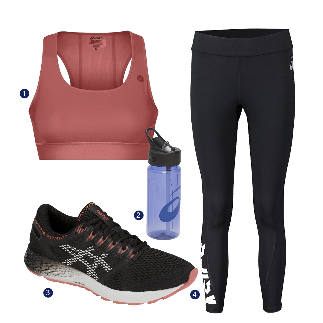 look asics deporte en casa