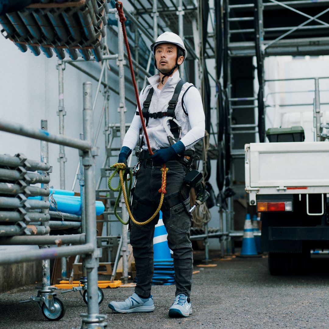 滝藤賢一 with ASICS WORKING｜安全靴 ワークシューズ｜ASICS