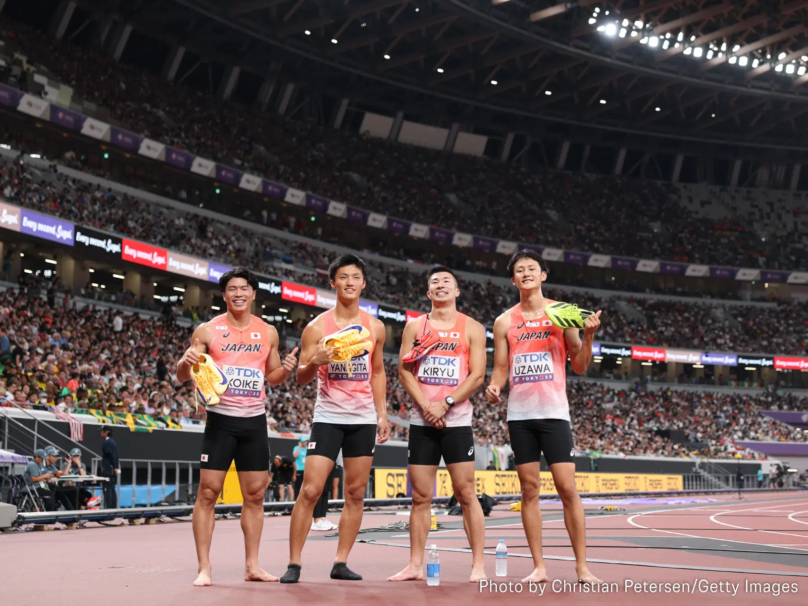 未使用☆東京世界陸上2025 アシックス フード付き公式ウインドジャケット紫XL 東京2025世界陸上 meets ASICS｜アシックス公式