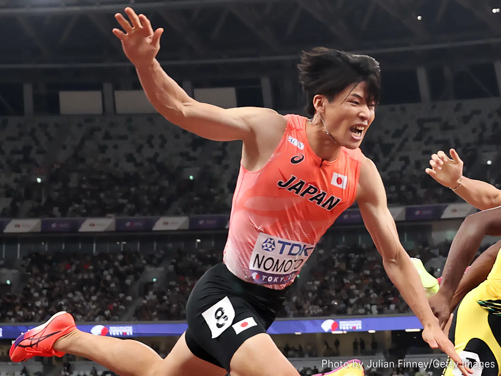 asics - 陸上 世界陸上 日本代表 ウインドブレーカー アシックス アシックスウインドブレーカー世界陸上日本代表ウィンドブレーカー