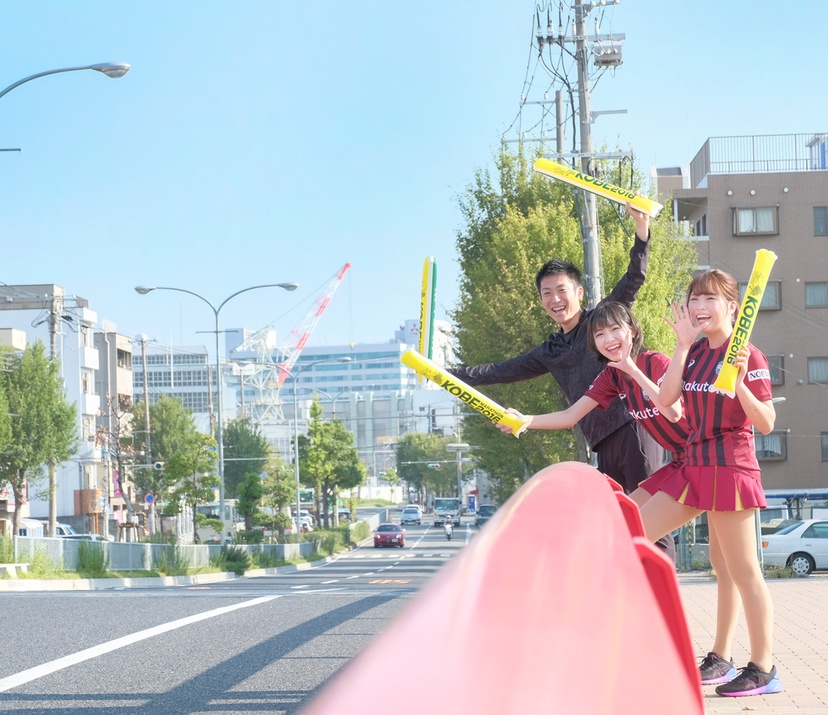 ヴィッセル セレイアと巡る 神戸マラソンの楽しみ方vol 3 ラストスパートのランナーに応援でパワーを Asics Japan