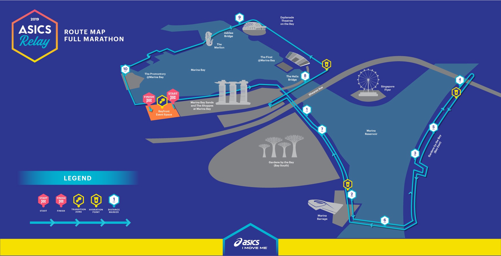 ASICS Relay 2019_Maps_17 OCT_Route Map - Full