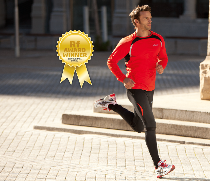 ASICS WINS BEST OVERALL BRAND in inaugural Running Fitness Awards