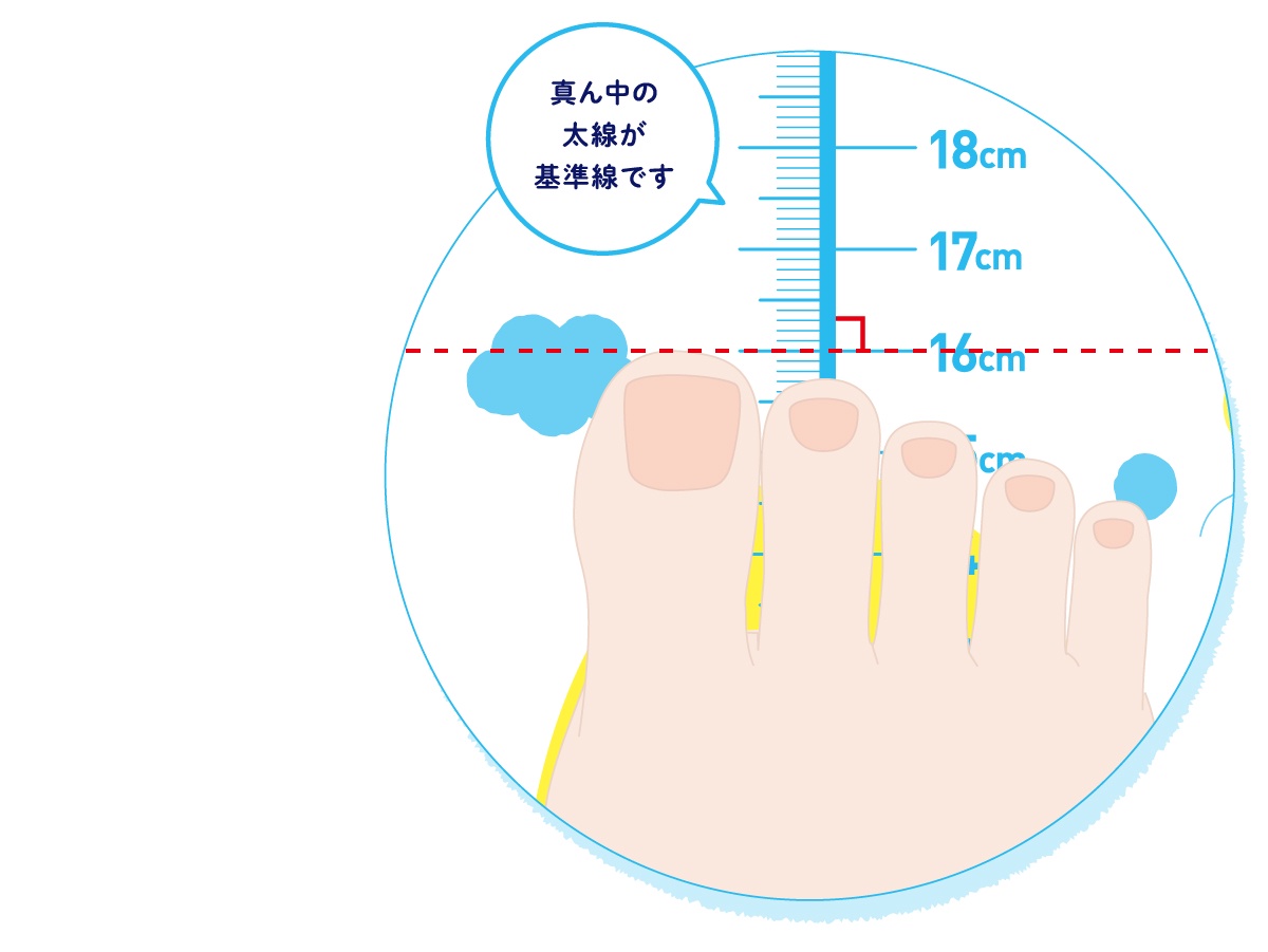 Asics公式 おうちで簡単 お子さまの足とシューズのサイズチェック アシックス