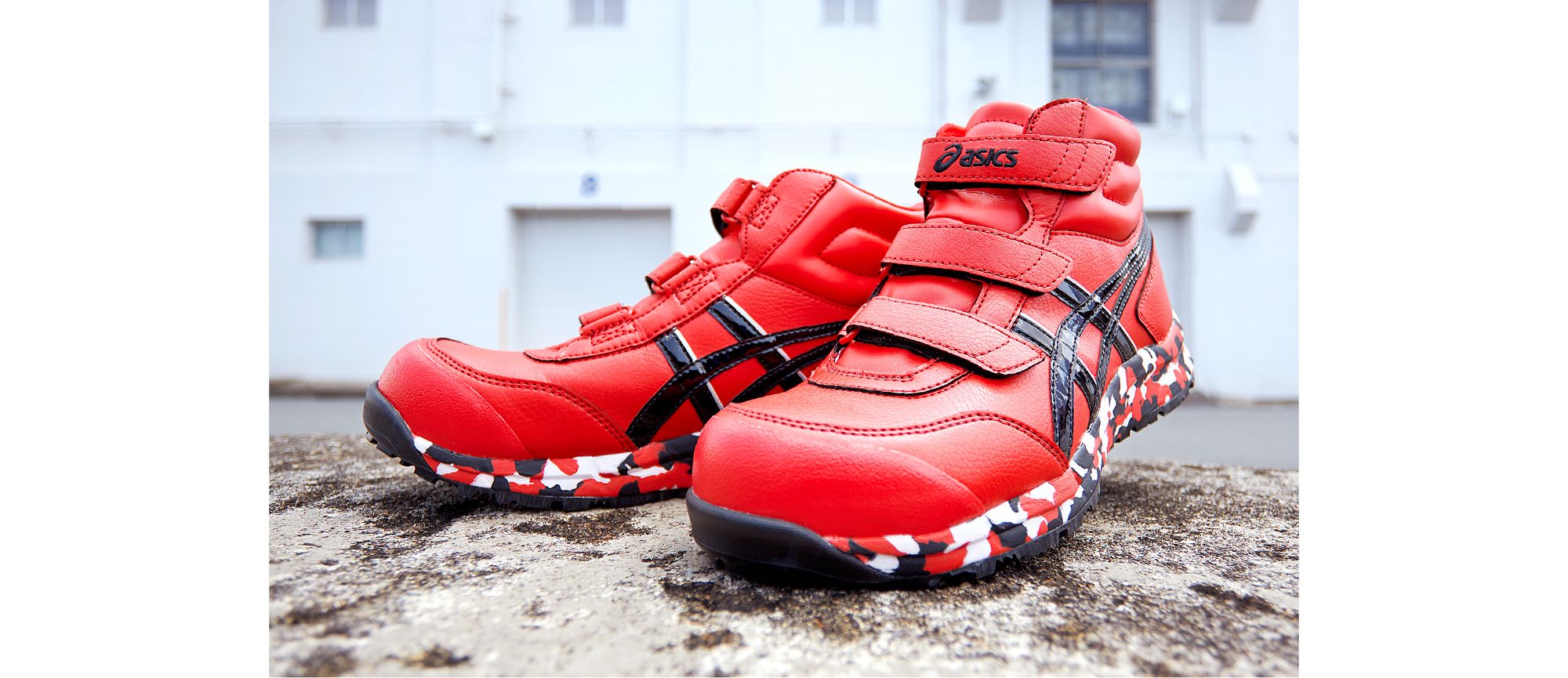 アシックス安全靴 RED HOT レッドホット 3000足限定カラー 新品