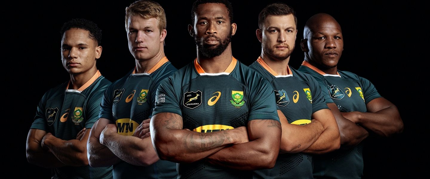 Say hello to the unique Springbok jersey for the British and Irish Lions 2021 Tour ASICS South Africa