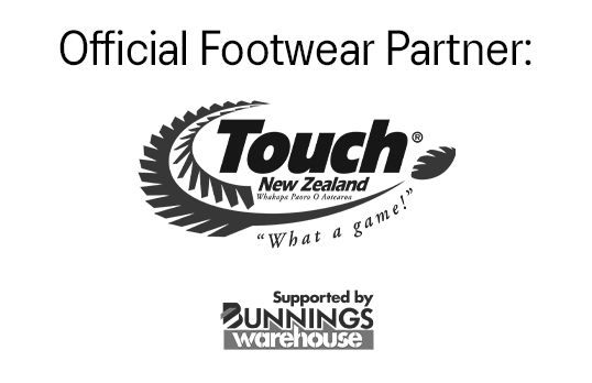 Official Footwear Partner of TouchNZ