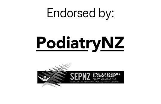 Endorsed by PodiatryNZ and SEPNZ