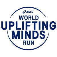 ASICS World Uplifting Minds Run logo.