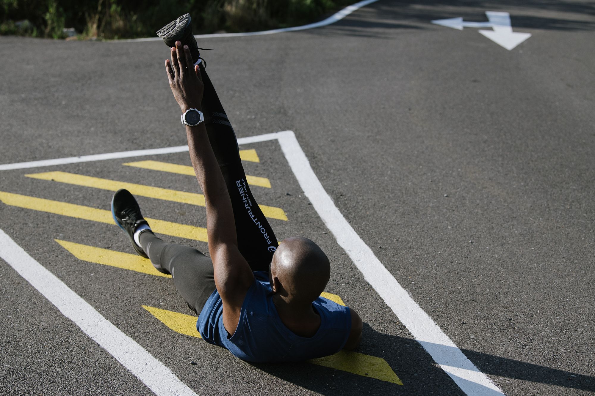 how to stretch before a winter run