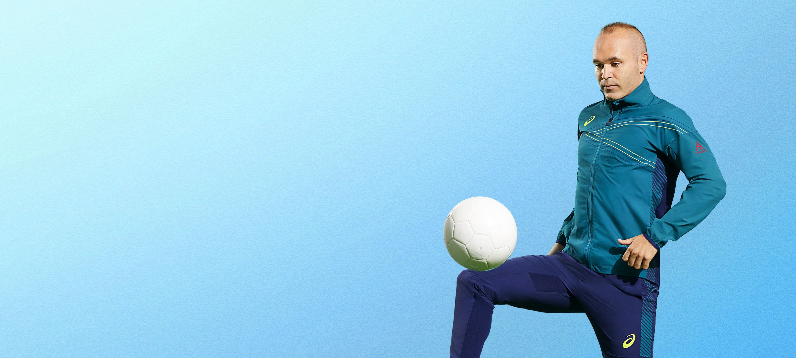 アシックス公式 Andres Iniesta イニエスタ選手 サッカー Football Asics Japan
