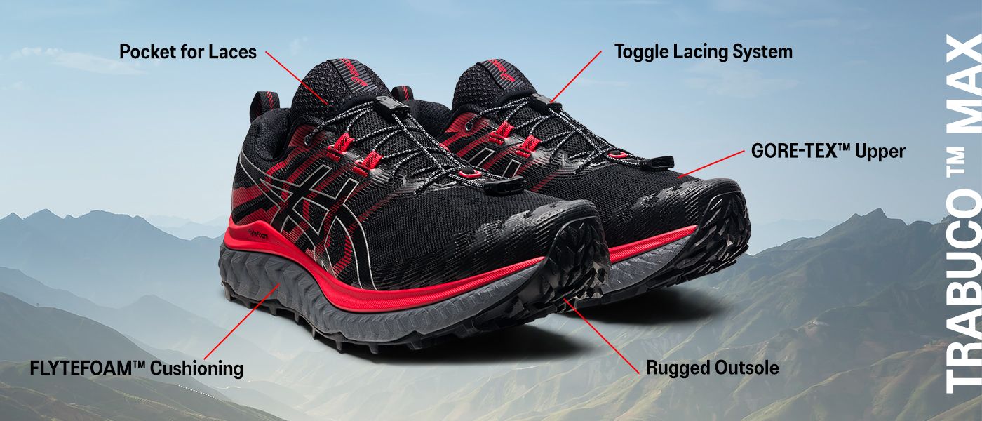 Asics support trail outlet running shoes