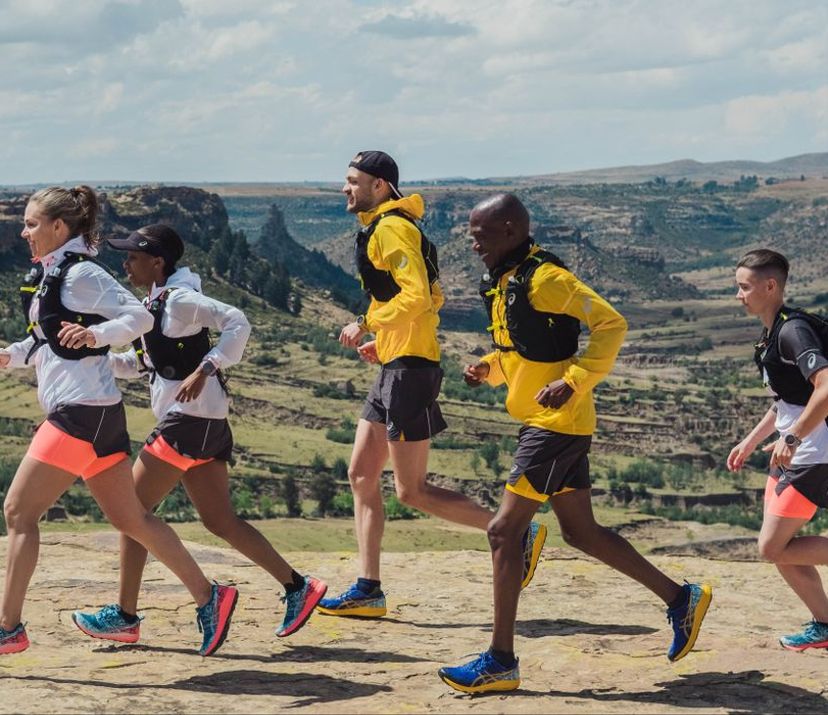 Running from the one border of Lesotho to the other