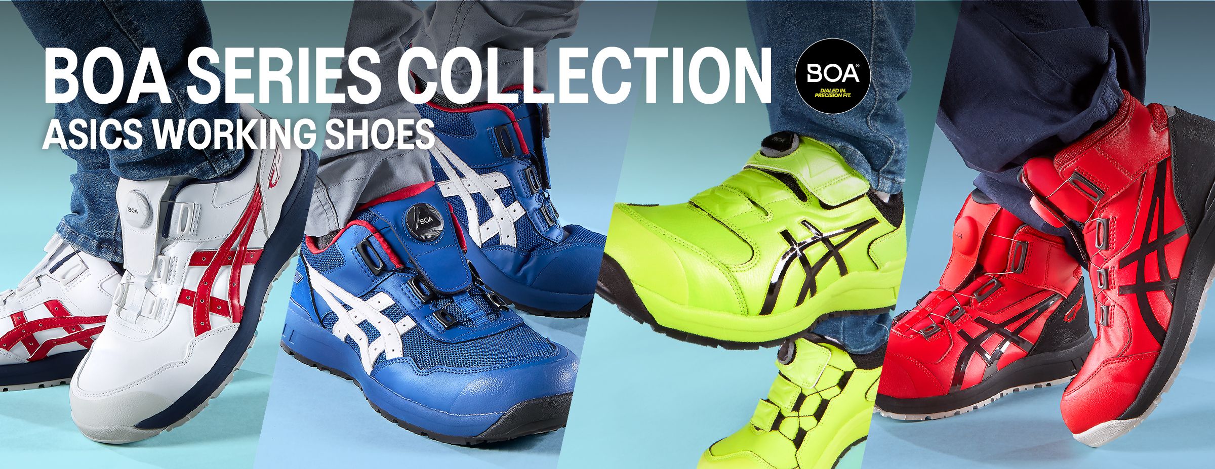 ASICS WORKING SHOES BOA SERIES COLLECTION