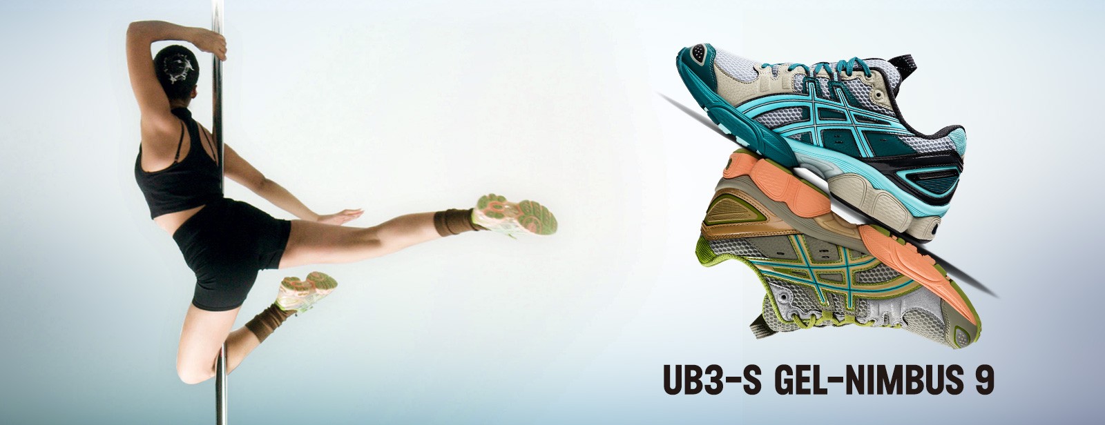 アシックス　スニーカー　UB3-S GEL-NIMBUS 9 　asics　sneaker　キコキュレーション　ニンバス