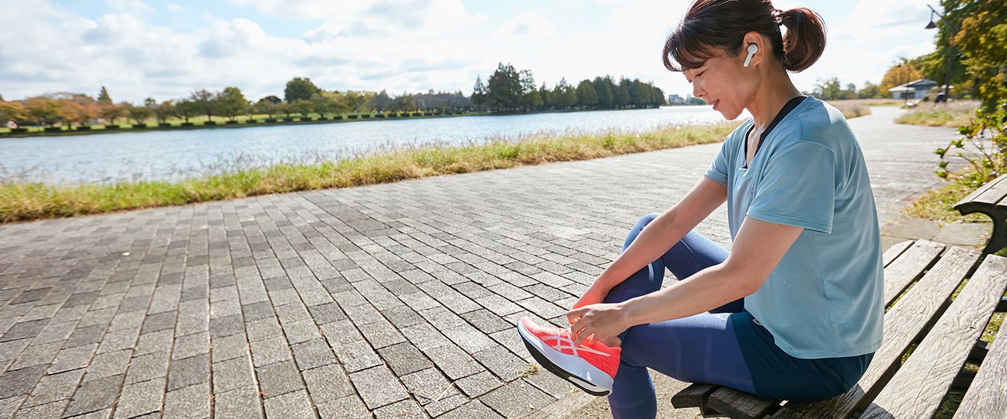 ASICS Runkeeper™のコーチ音声ガイドで、充実のランニングを