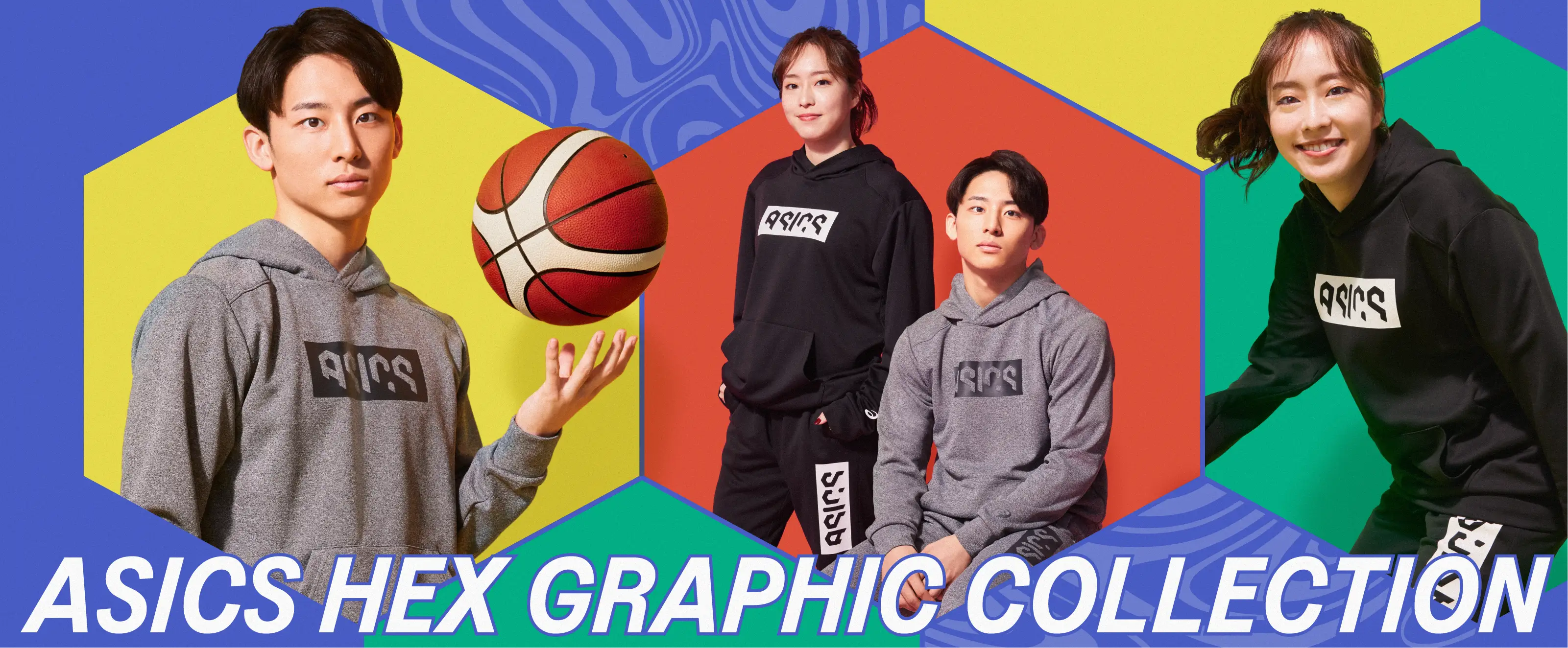 ASICS HEX GRAPHIC COLLECTION HERO BANNER PC