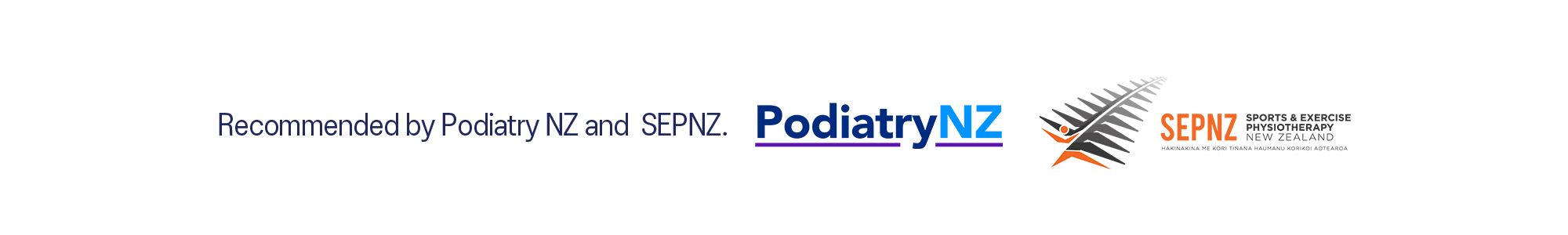 Recommended by Podiatry NZ Desktop
