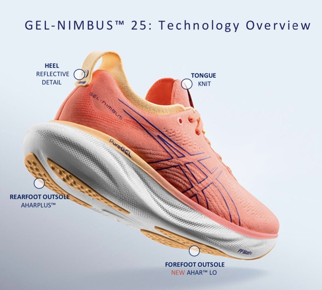 ASICS FrontRunner - GEL-NIMBUS 25™...the most comfortable running shoe and  definitely my go-to running shoe this year