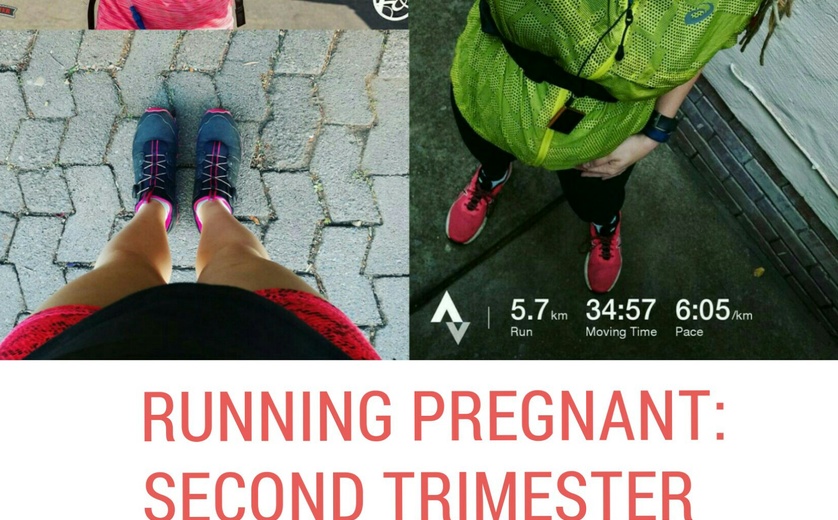 Asics Frontrunner Running Pregnant Second Trimester