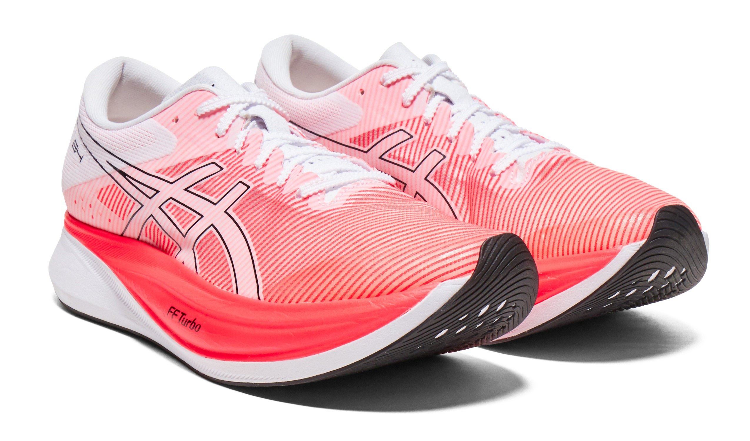 完売 新品 アシックス ランニングシューズ 26.5cm ピンク メンズ