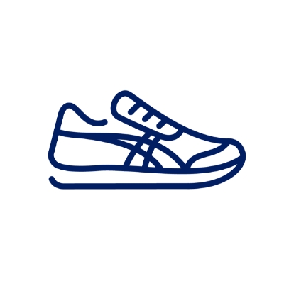 シューズを設定したら50pt