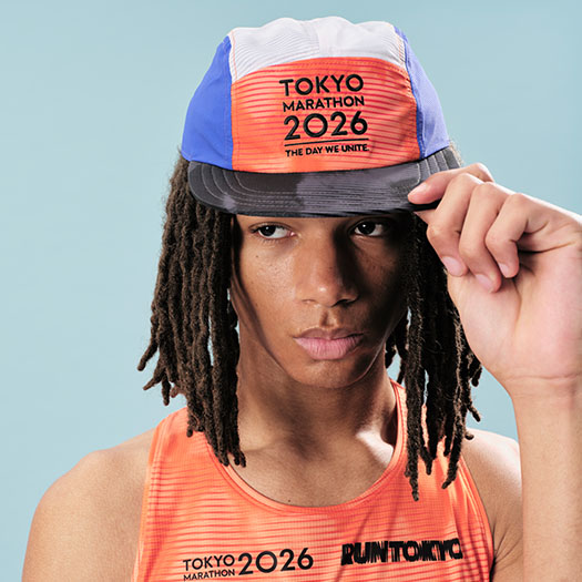 東京マラソン2026 LIMITED FADE 5パネルキャップ