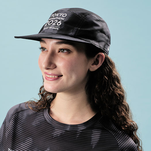 東京マラソン2026 LIMITED FADE 5パネルキャップ