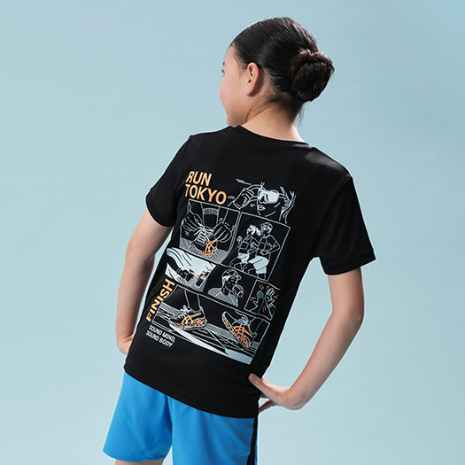 東京マラソン2026 LIMITED キッズショートスリーブシャツ