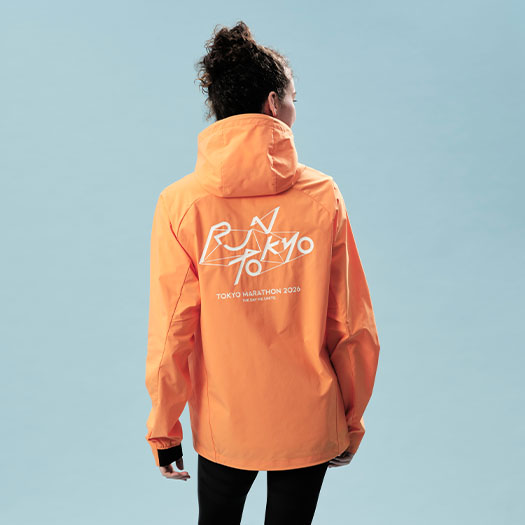 ASICS 東京マラソン2026 ウィンドブレーカー オレンジ M 東京マラソン2026 商品一覧｜Tokyo Marathon 2026 Product List - ASICS