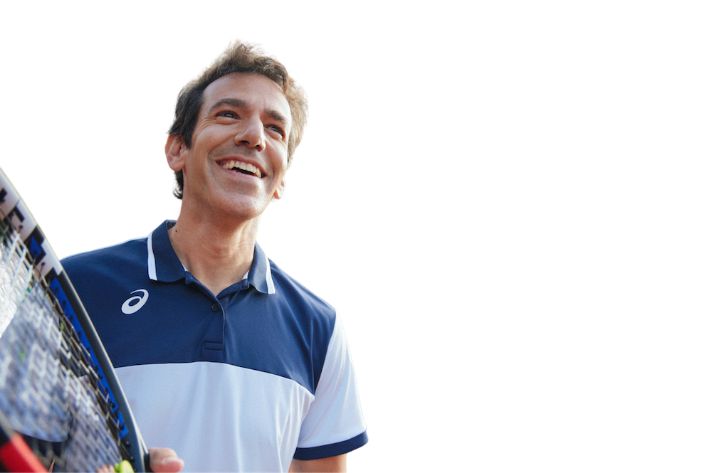 Picture of tennis player